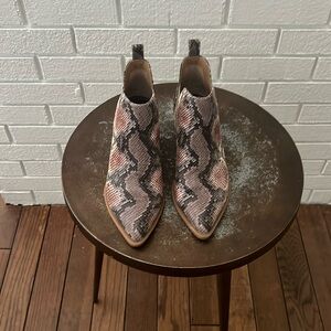 Dolce Vita Multicolor Ankle Booties